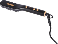 Geepas Hair Styler - Hot Air Brush with 2 Speeds Settings | Overheat Protection - Multi-Functional Salon Hair Styler, Curler & Comb - 2 Year Warranty