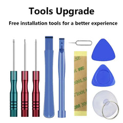 Mumzar toolkit with screwdrivers pry tools suction cup and adhesive strips for Samsung Galaxy A series replacement battery