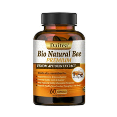 Daitea Bio Natural Bee Premium Capsules with bee venom extract for arthritis pain and immune support