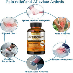 Mumzar Bio Natural Bee Venom Extract for Arthritis Pain in a bottle with benefits for various conditions