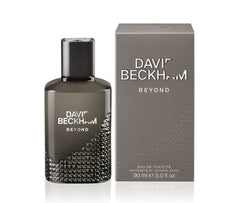 David Beckham Beyond perfume for men 90ml eau de toilette bottle with matching grey packaging