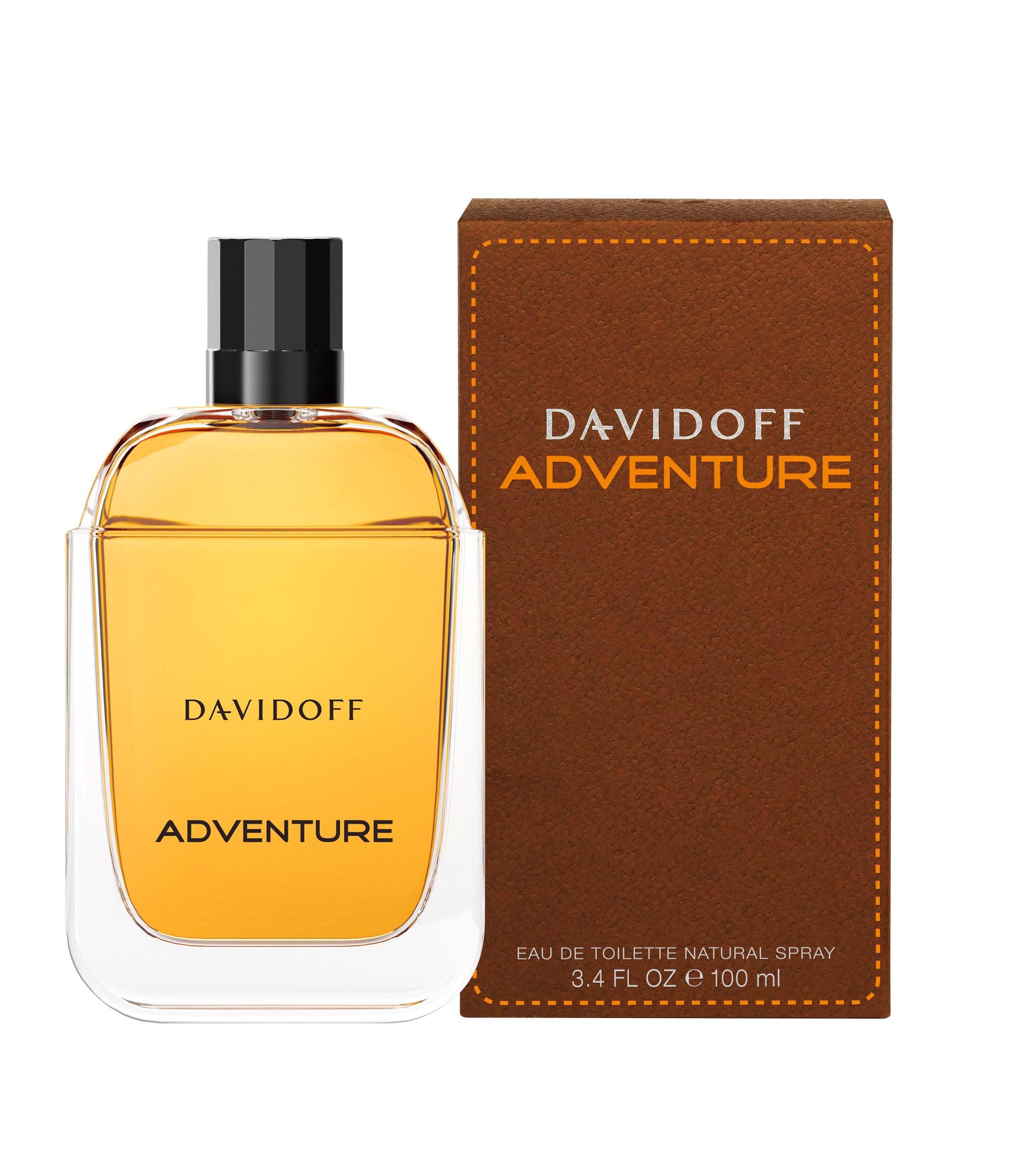 Davidoff Adventure for Men UAE Eau De Toilette in a 100ml bottle with a stylish brown packaging
