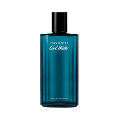 Davidoff Cool Water Eau de Toilette 125ml in a blue rectangular glass bottle with black cap
