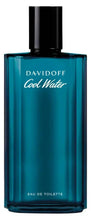 Davidoff Cool Water eau de toilette bottle close-up, black cap, 125 ml
