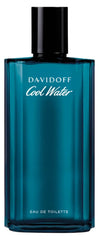 Davidoff Cool Water Eau De Toilette 125ml in a sleek blue bottle offering a refreshing scent