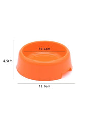 Pet Bowls for Dogs & Cats – Lightweight Candy Color Food & Water Bowls, Non-Skid Feeding Dish