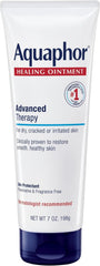Aquaphor Healing Ointment Dry Skin Moisturizer for Hands, Heels Elbows, Lips