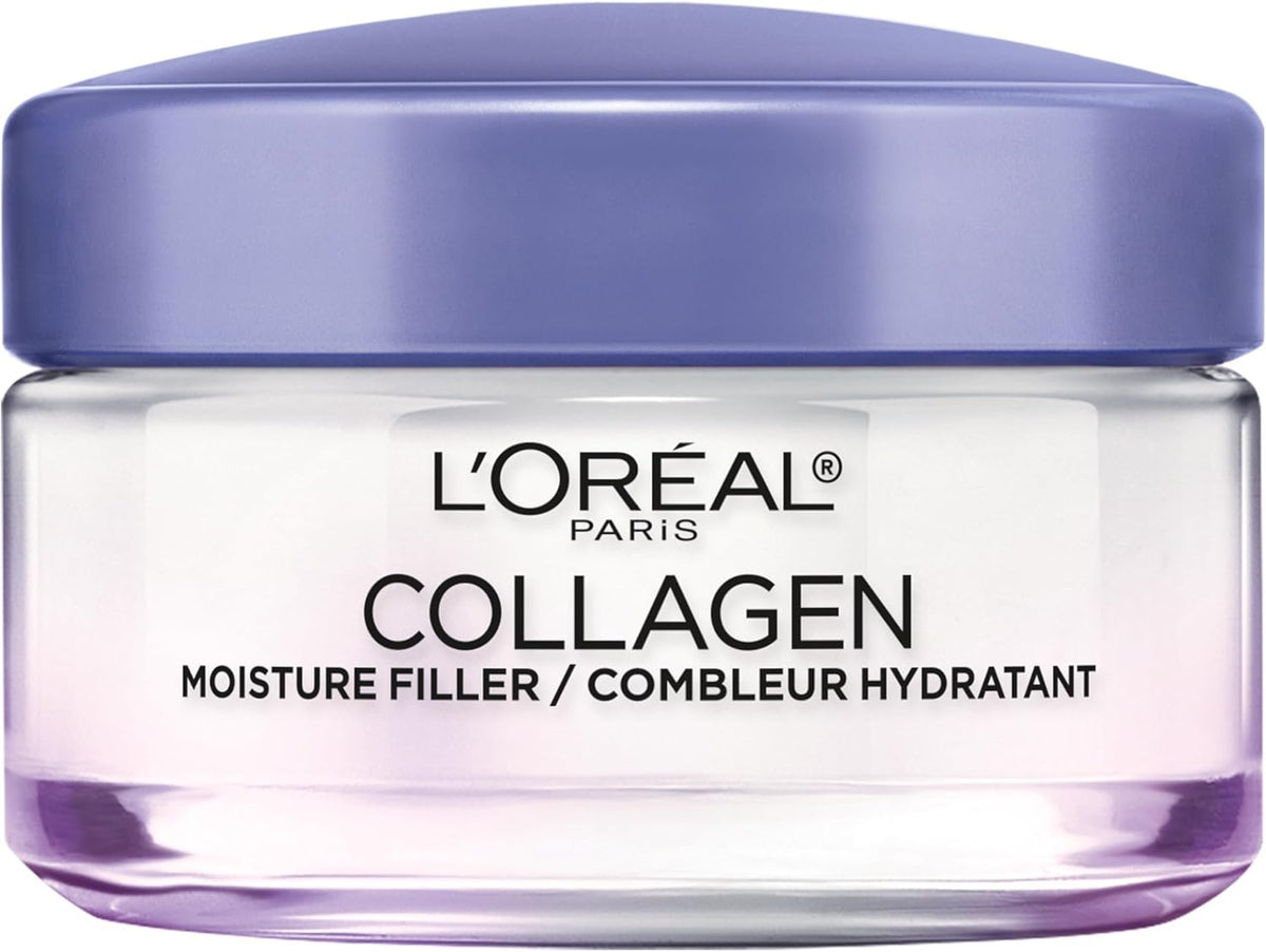 L'Oreal Paris Collagen Moisture Filler Day/Night Cream, 1.7-Fluid Ounce