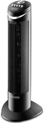 Black & Decker 50W Tower Fan 3 Speeds Low/Medium/High 65, Wide Oscillation Adjustable Portable/Travel Friendly Design with 120 min Timer, For The Perfect Temperature TF50-B5
