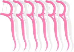 ECVV 360 Picks Dental floss dental floss toothpick, Teeth stick,tooth picks,floss picks, teeth cleaning | Mix Color |, LCNA55077-P