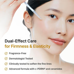 REJURAN® Dual Effect Ampoule, DOT™ DUAL c-PDRN® – Salmon DNA Rejuvenating Face Serum for Radient Glass Skin, Firming, Fine Line & Wrinkle Treatment, and Deep Hydration, Korean Skincare (1.01 fl oz)