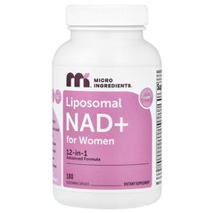 Micro Ingredients, Liposomal NAD+ For Women, 180 Vegetarian Capsules