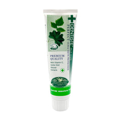 Tube of Dentiste Plus Night Time Toothpaste herbal formula with vitamin C xylitol and natural extracts
