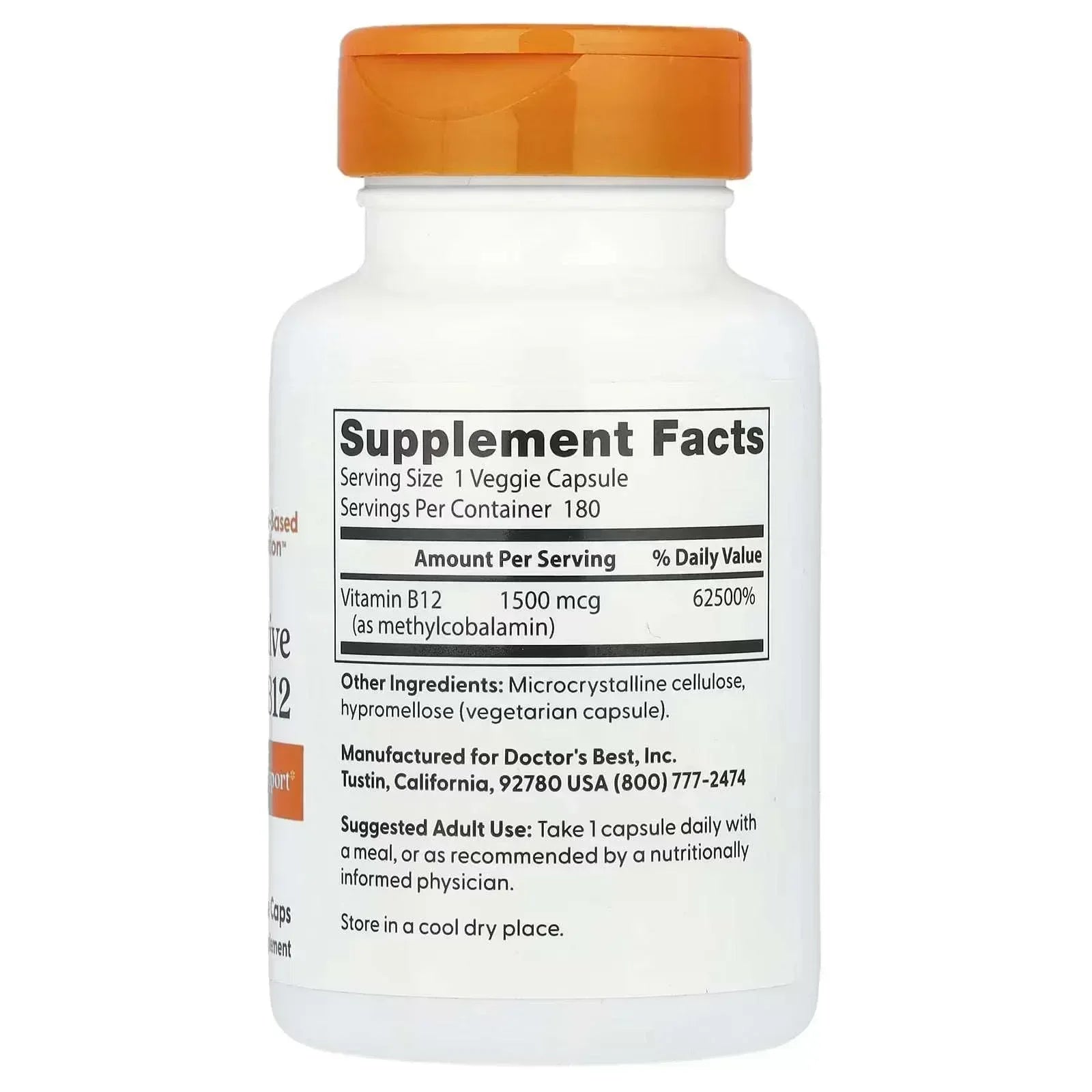 doctors-best-b12-supplement-uae-supplement-facts-label-_2 -- Mumzar