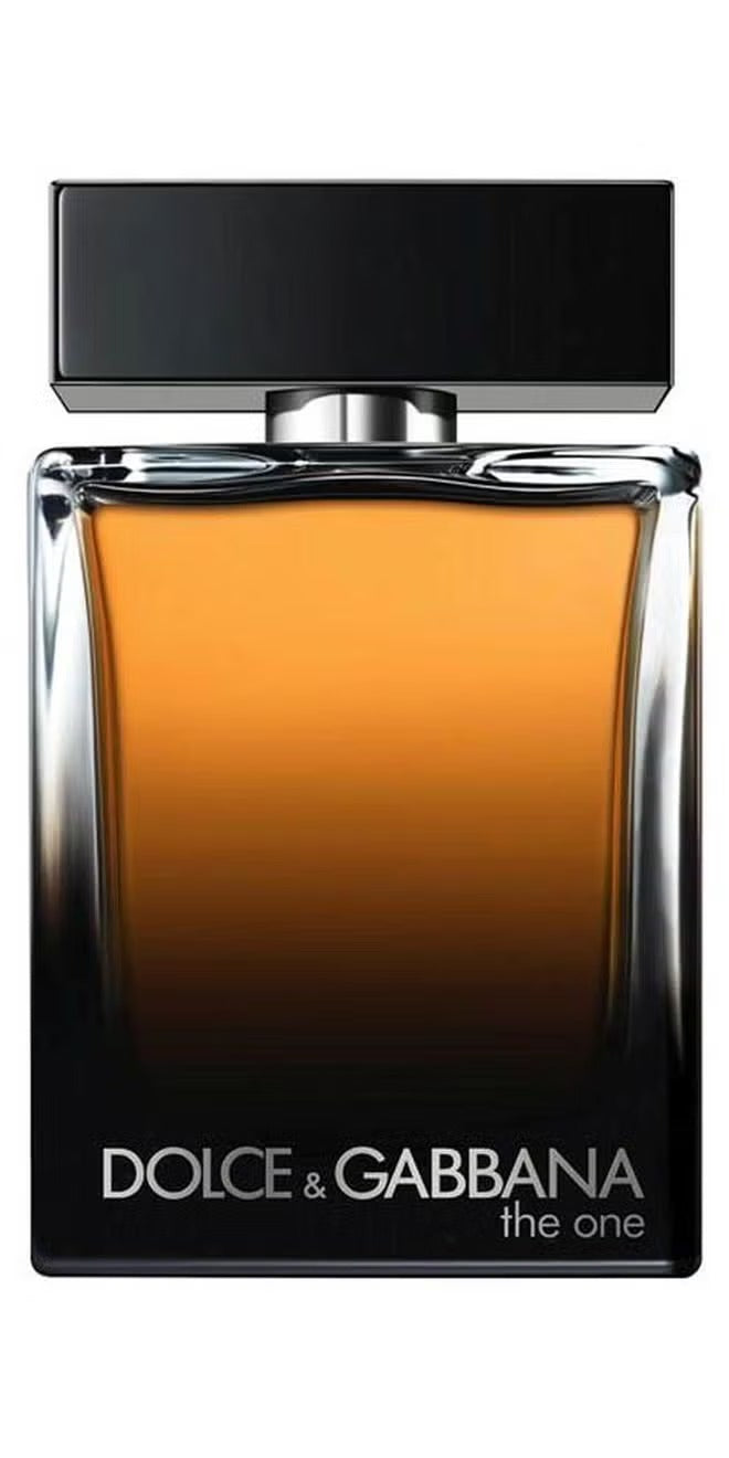 Dolce & Gabbana The One for Men Eau de Toilette in a Stylish Glass Bottle with Dark Amber Fragrance