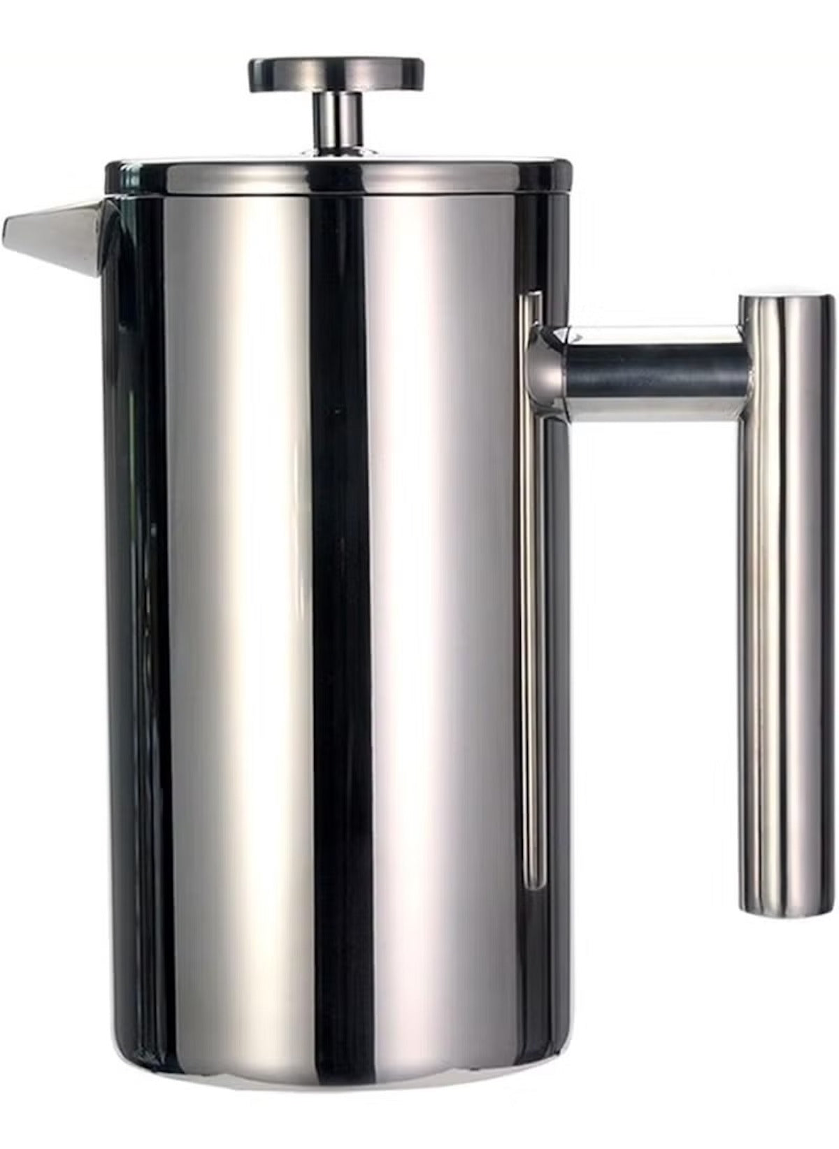 Huitich double wall stainless steel french press coffee maker with sleek modern design and sturdy handle