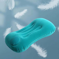 Travel Press Inflatable Cushion Lumbar Cushion Square Inflatable Pillow Cushion Portable Foldable Outdoor Inflatable Pillow