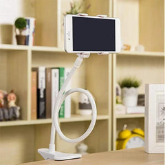 70cm 360¬∞ Spiral Rotate Clip Mobile Phone Holder Stand Portable Lazy Bed Desktop Bracket phone Desk Bed Mount Stand Base Support