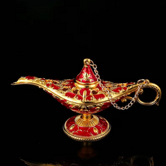 Aladdin Lamp Desktop Crafts Ornament Living Room Study Room Bedroom Decoration Holiday Gift