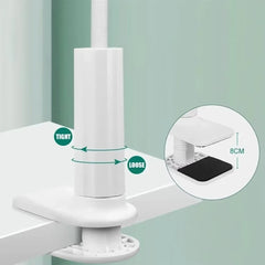 70cm 360 Spiral Rotate Clip Mobile Phone Holder Stand Portable Lazy Bed Desktop Bracket phone Desk Bed Mount Stand Base Support
