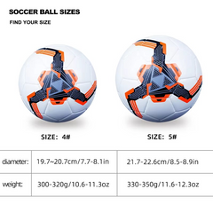 1pc Soccer Ball, Wear-resistant Soft Football For Training Competition,Size 4,5