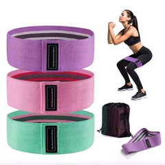 Resistance Hip Booty Bands Glute Thigh Elastic Workout Bands Squat Circle Stretch Fitness Strips Loops Yoga Gym Equipment