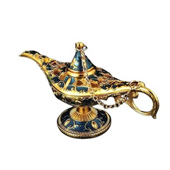 Aladdin Lamp Desktop Crafts Ornament Living Room Study Room Bedroom Decoration Holiday Gift