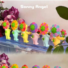 Hot Sonny Angel Blind Box Flower Series Kids Toys Angel Girls Candy House Series Figurines Trendy Toys Car Decorations Gifts