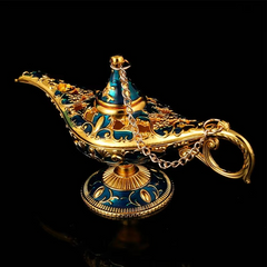 Aladdin Lamp Desktop Crafts Ornament Living Room Study Room Bedroom Decoration Holiday Gift