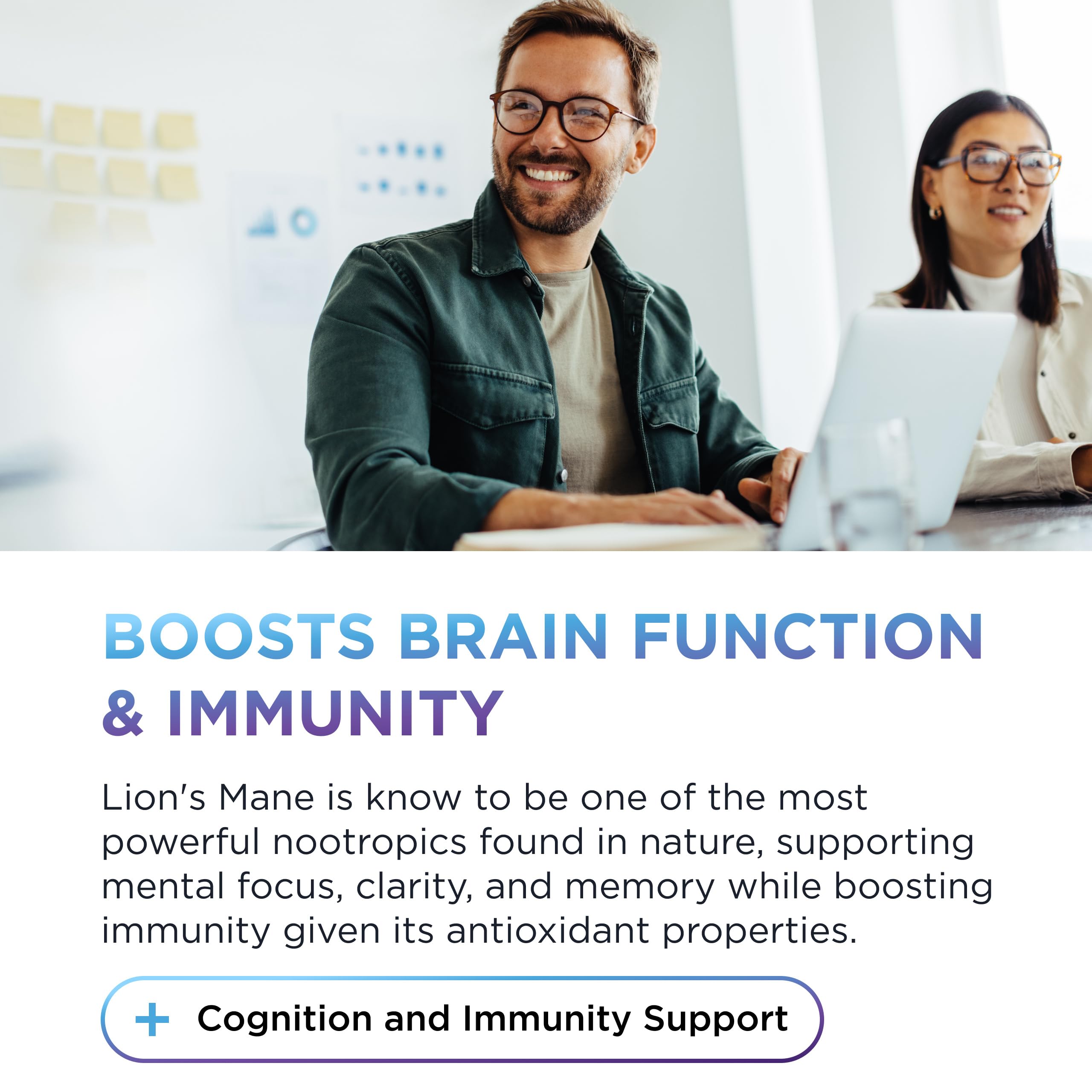 DR. EMIL NUTRITION Lion's Mane Mushroom Supplement UAE for boosting brain function and immunity