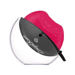 Huitich waterproof red lipstick with a sleek black and clear compact case