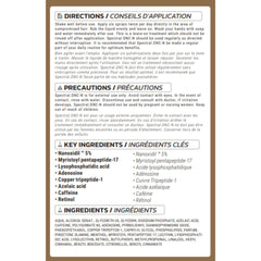 DS Laboratories hair density serum for men with nanoxidil 5 percent and key ingredients for hair growth