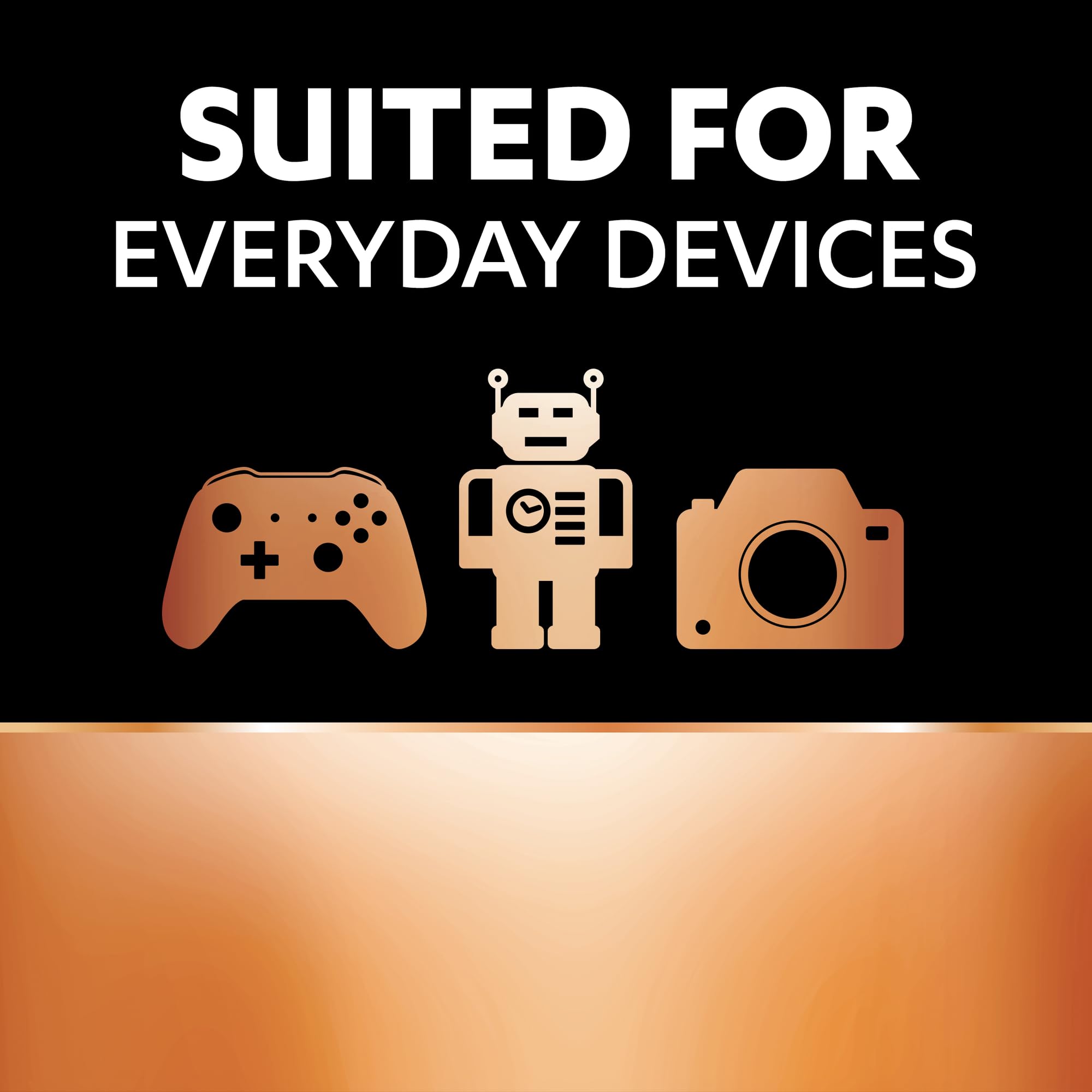 Duracell AA batteries 20 pack suited for everyday devices including game controllers robots and cameras