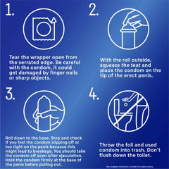 Durex XXL Longer & Wider Natural Latex Condoms – 12 Count - Mumzar