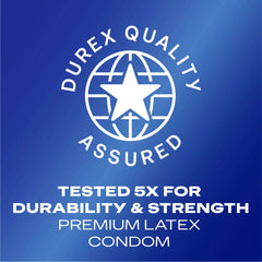 Durex XXL Longer & Wider Natural Latex Condoms – 12 Count - Mumzar