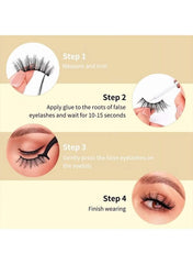 4-step guide to applying 6D mink wispy eyelashes UAE for a perfect lash look