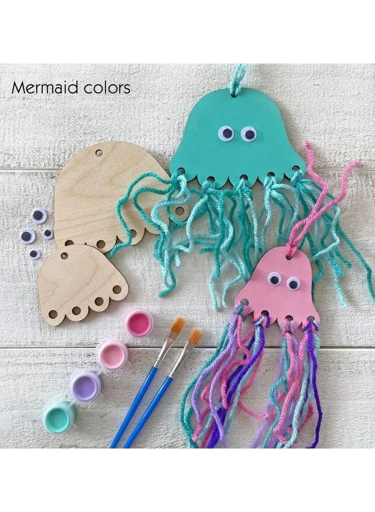 Kit de manualidades de medusas Huitich para niños, divertido juego de arte DIY