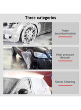 21V High-Pressure Car Washing Water Gun with Storage Box Black Includes 2 Battery, 5-Meter Hose, and Tool Box.