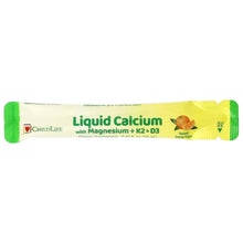 ChildLife Essentials, Liquid Calcium with Magnesium Plus K2 & D3, Natural Orange, 30 Packets, 10 ml (0.34 fl oz)