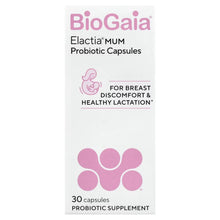 BioGaia, Elactia®, Mum, 90 mg, 30 Capsules