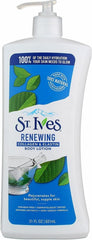St. Ives Renewing Collagen Elastin Body Lotion with Soybean Oil for Smooth & Hydrated Skin| Moisturizing Lotion for Deeply Nourished Skin| Paraben-Free & Non-Greasy| Dermatologically Tested| 621ml