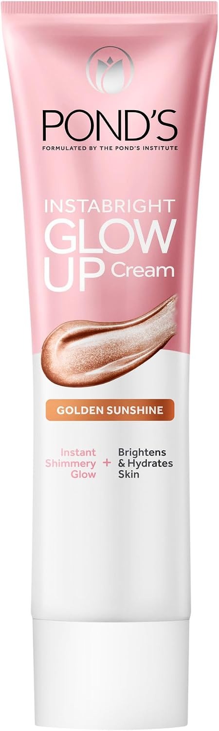 POND'S Bright Beauty Moisturizing Face Cream, Golden Sunshine, for Bright Glowing Skin, 20g