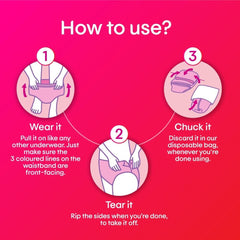 Kotex Overnight Panties for Sanitary Protection - S/M (10 Counts)