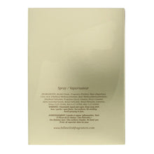 Cream perfume box back panel, Billie Eilish Eilish Eau de Parfum spray/vaporisateur