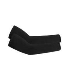 Pair of black protective arm sleeves for electric blue kids bike 14 inch by Winner Sky