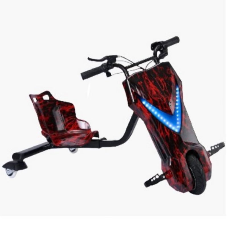 Winner sky electric drifting scooter with 360 degree rotating electric scooter feature and LED front lights