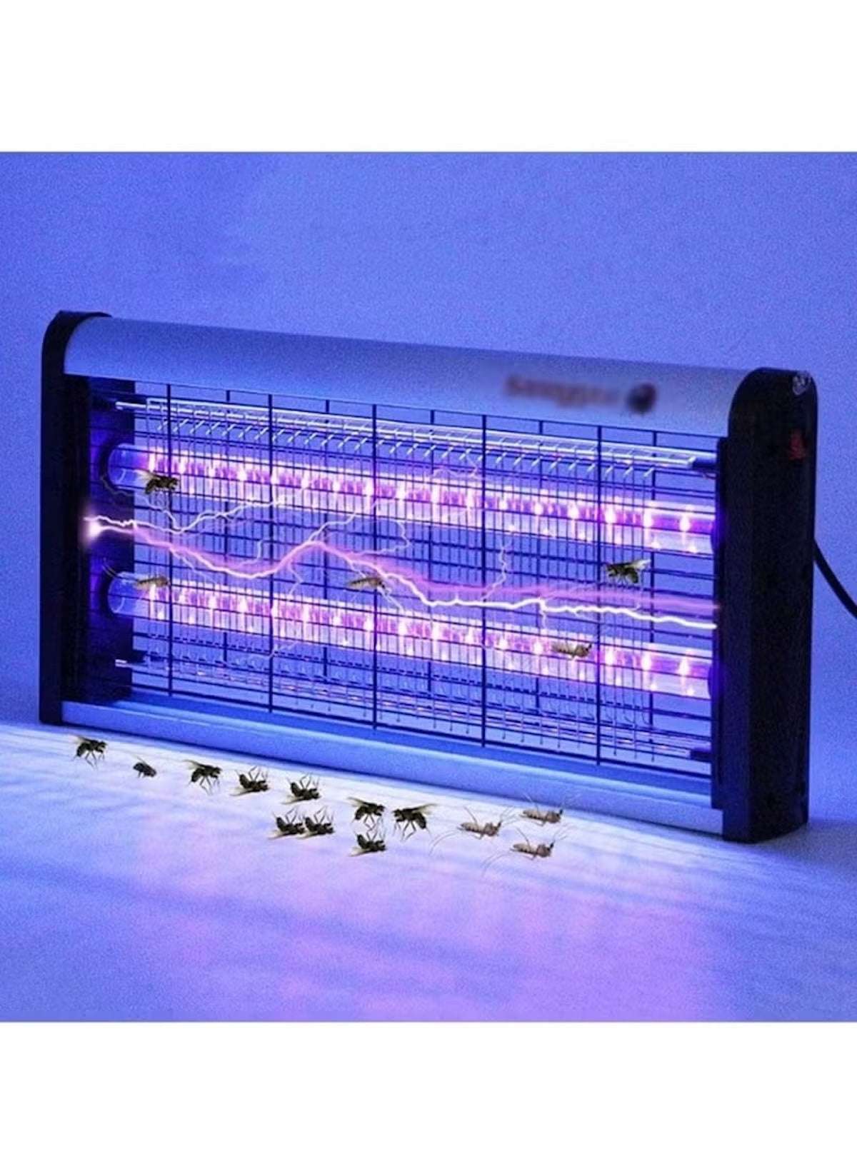 Huitich electric mosquito killer lamp bug zapper with blue UV light attracts and kills flying insects