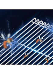 Huitich electric mosquito killer lamp with blue electric grid zapping mosquitoes