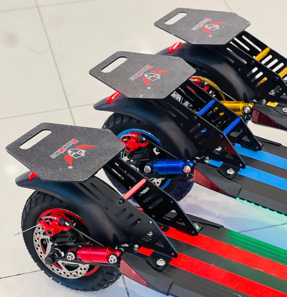 RohaN Wings Electric Scooter UAE with sleek design and vibrant colors for urban commuting