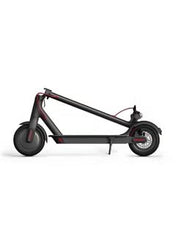 Winner sky electric scooter with 250W motor in black folded for easy portability and storage